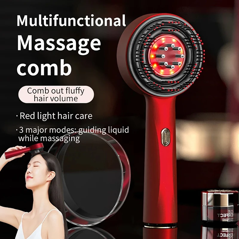 Hair Care For Hair Loss - Escova de Massagem Elétrica Vibratória para