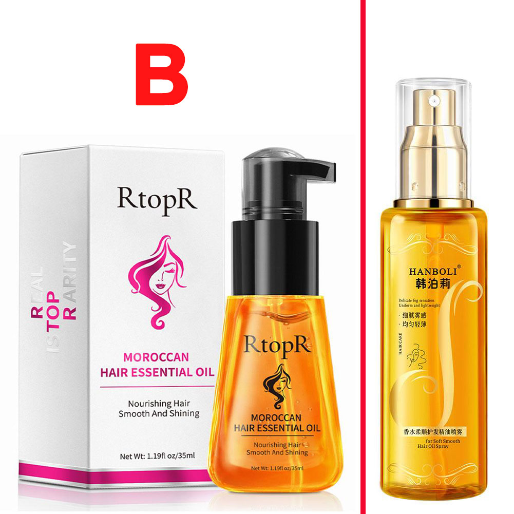 Hair Care Curly Hair - Óleo de cabelo spray fragrância máscara