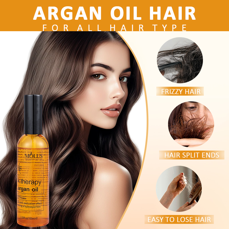 Hair Care Fragrance Essential Oil - Spray de óleo essencial para cuidados