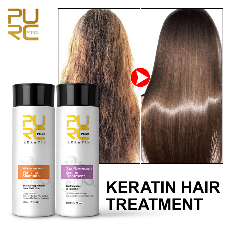 Hair Care Keratin Shampoo - Tratamento de Cabelo com Queratina Brasileira