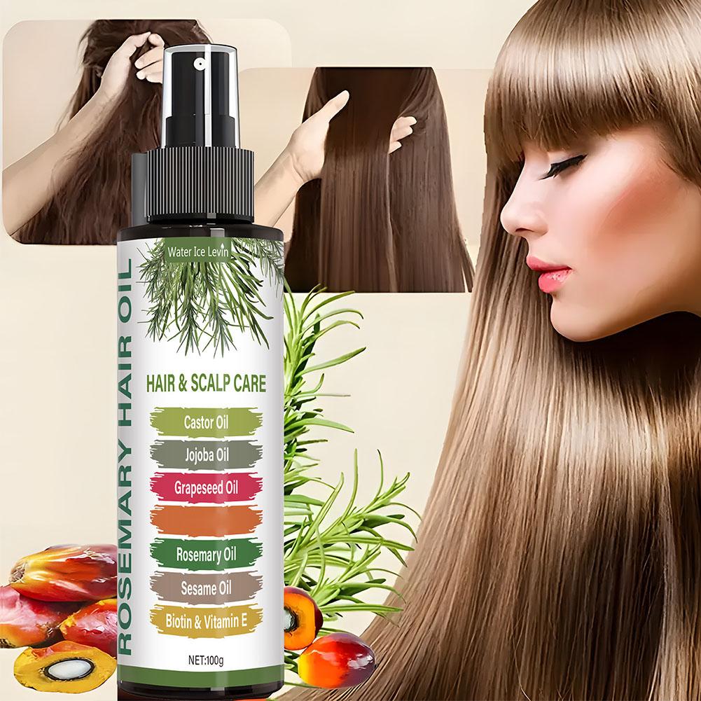 Rosemary Hair Oil - Óleo de Alecrim 100g: Essência Intensiva