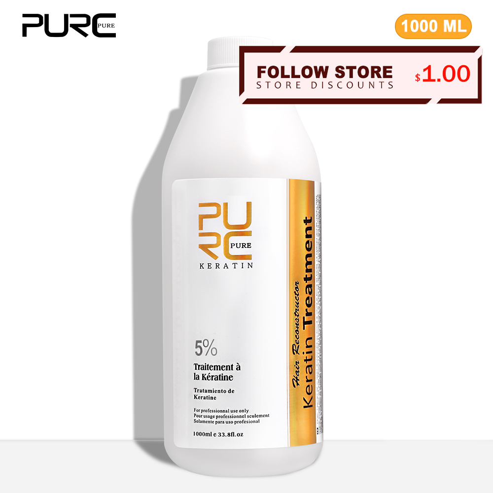 Hair Care Keratin Shampoo - Purc 5% Keratin Smoothing Treatment, Frizzy
