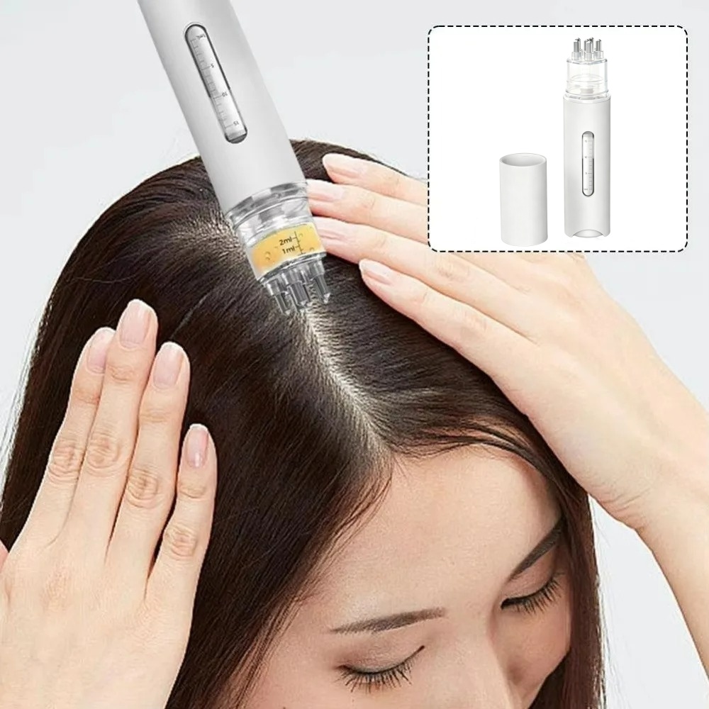 Hair Care For Hair Loss - Aplicador de Óleo Capilar, Pente Massageador