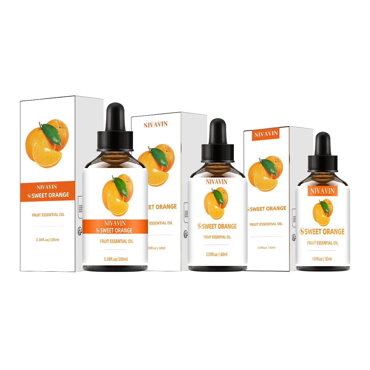 Hair Care Fragrance Essential Oil - Óleo essencial de morango NIVAVIN 30ml/60ml/100ml,