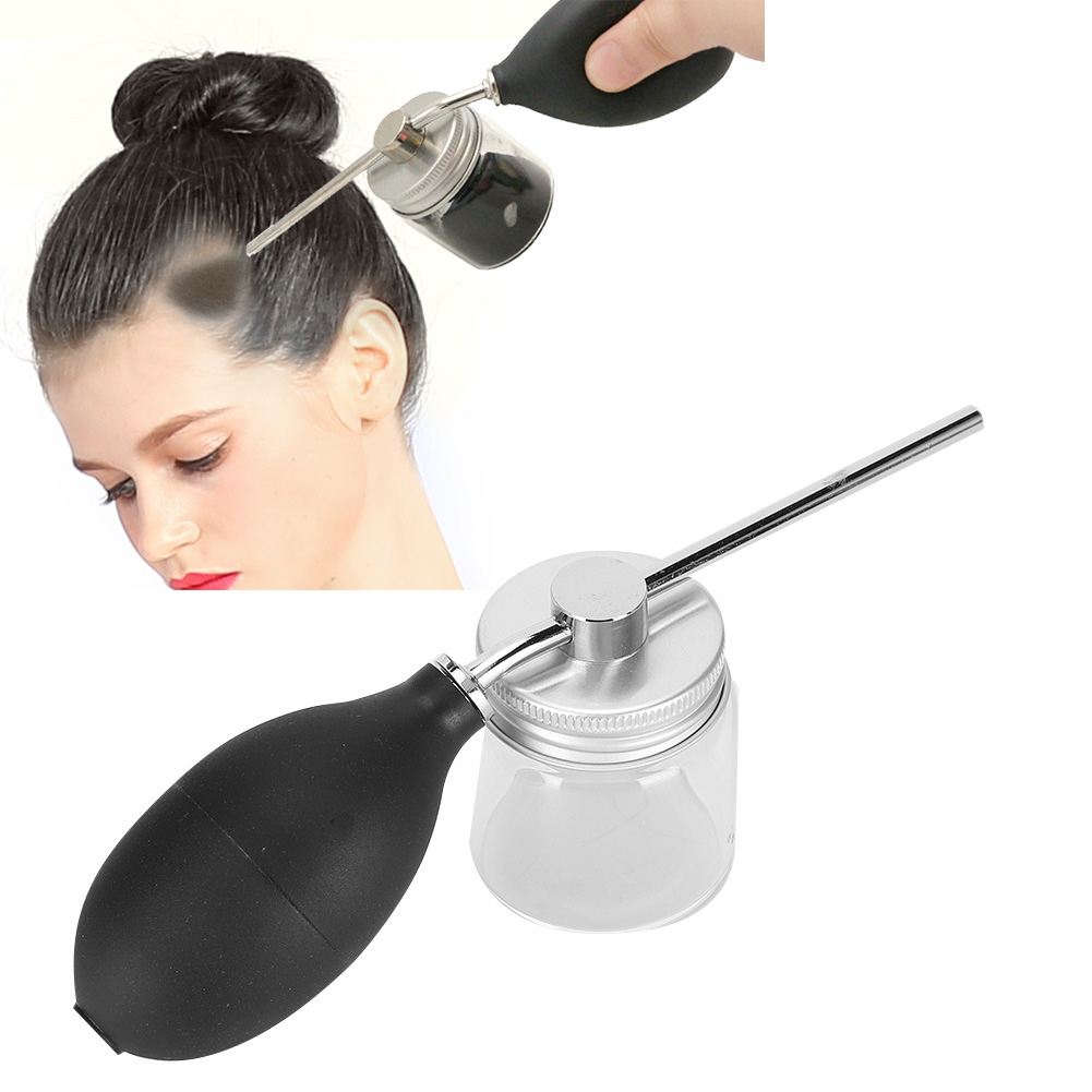 Hair Care Spray - Frasco Pulverizador Recarregável para Pó de