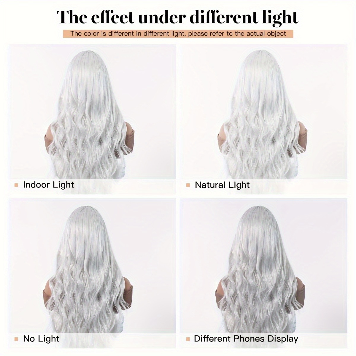 Peruca de fibra sintética da m - Hair Care Natural avaliação e preço