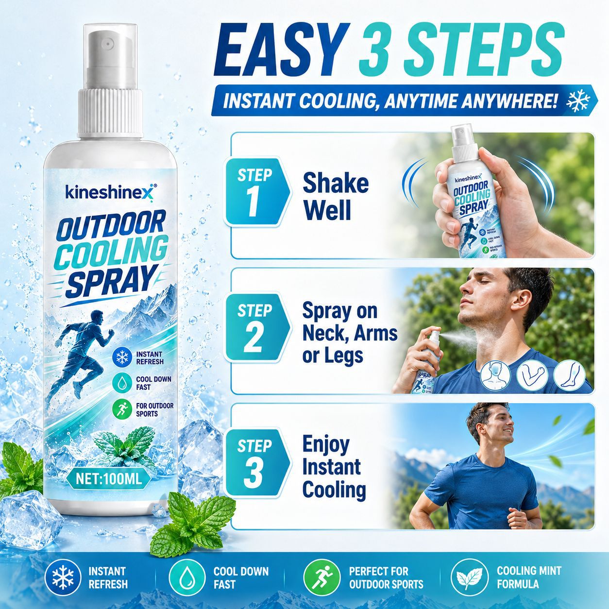 Spray Refrescante para Ativida - Hair Care Spray avaliação e preço