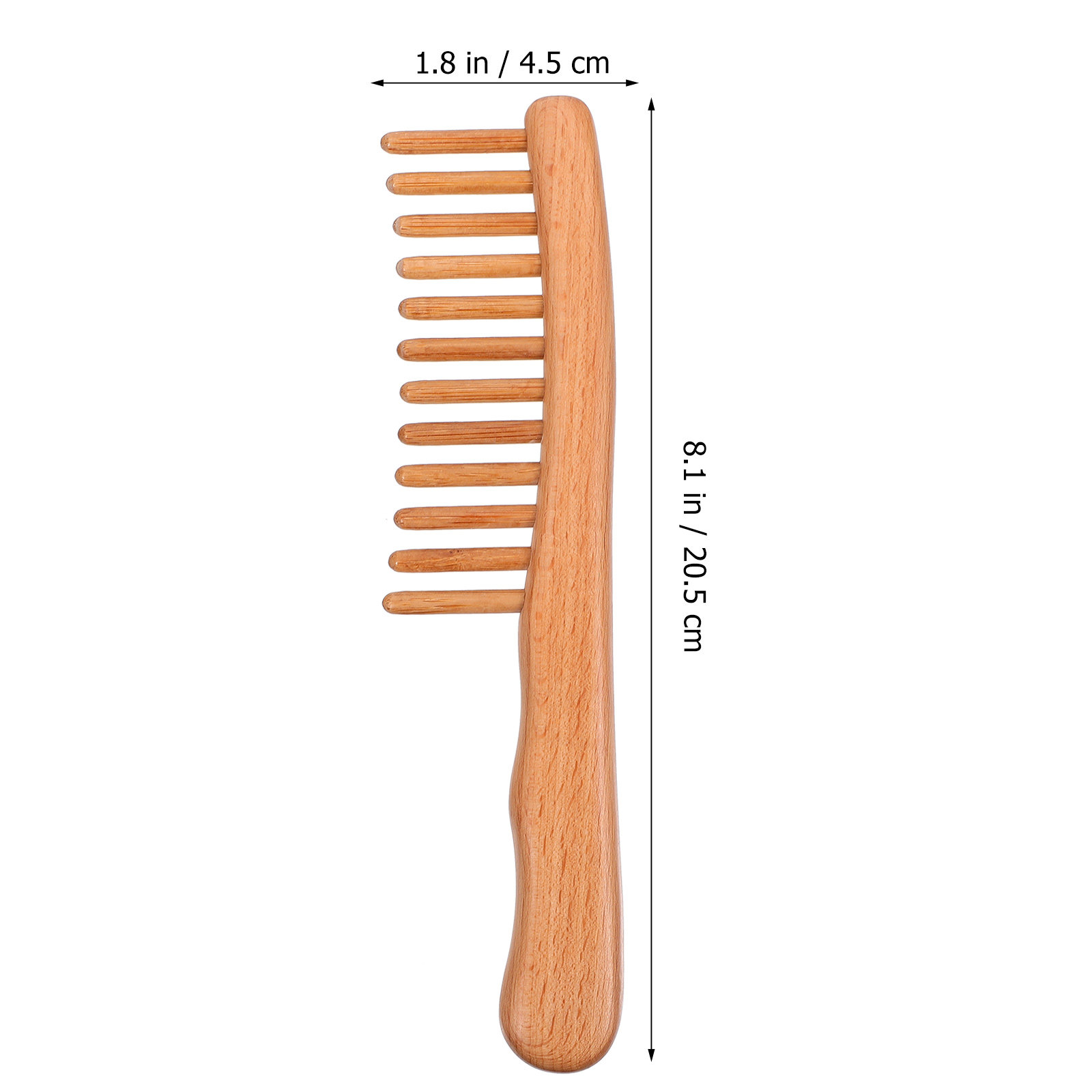 1 Peça Pente de Massagem em Ma - Hair Care Natural avaliação e preço