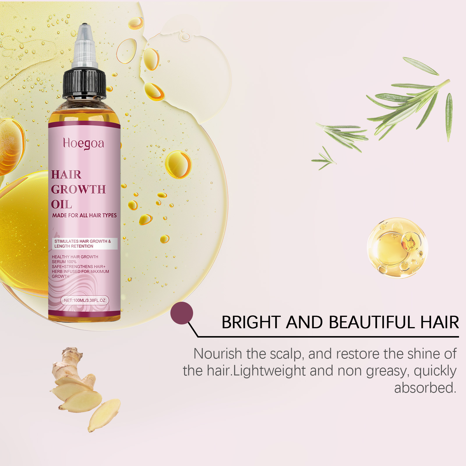 Óleo para crescimento capilar, - Hair Care For Hair Loss avaliação e preço