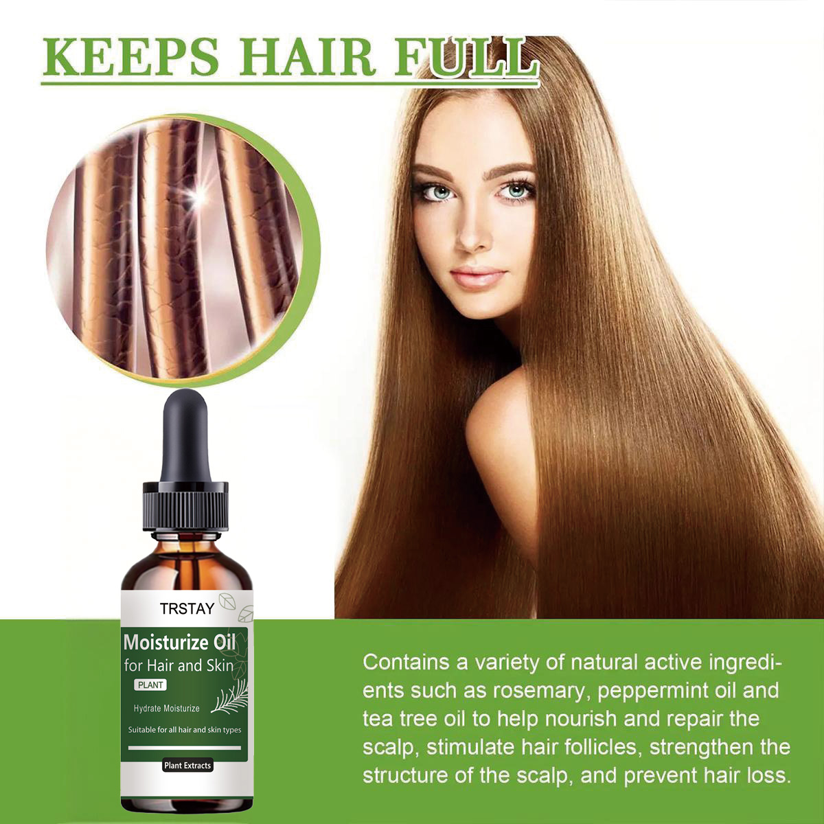 Trstay óleo essencial de alecr - Rosemary Hair Oil avaliação e preço
