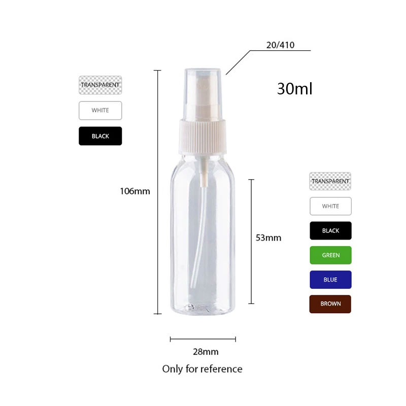 30 peças 30ml 50ml 60ml 100ml  - Hair Care Spray avaliação e preço