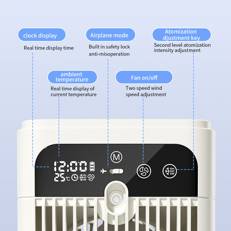 Ventilador Portátil com Spray  - Hair Care Spray avaliação e preço