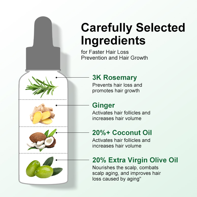 Óleo de Alecrim PURC para Cres - Hair Care Fragrance Essential Oil avaliação e preço