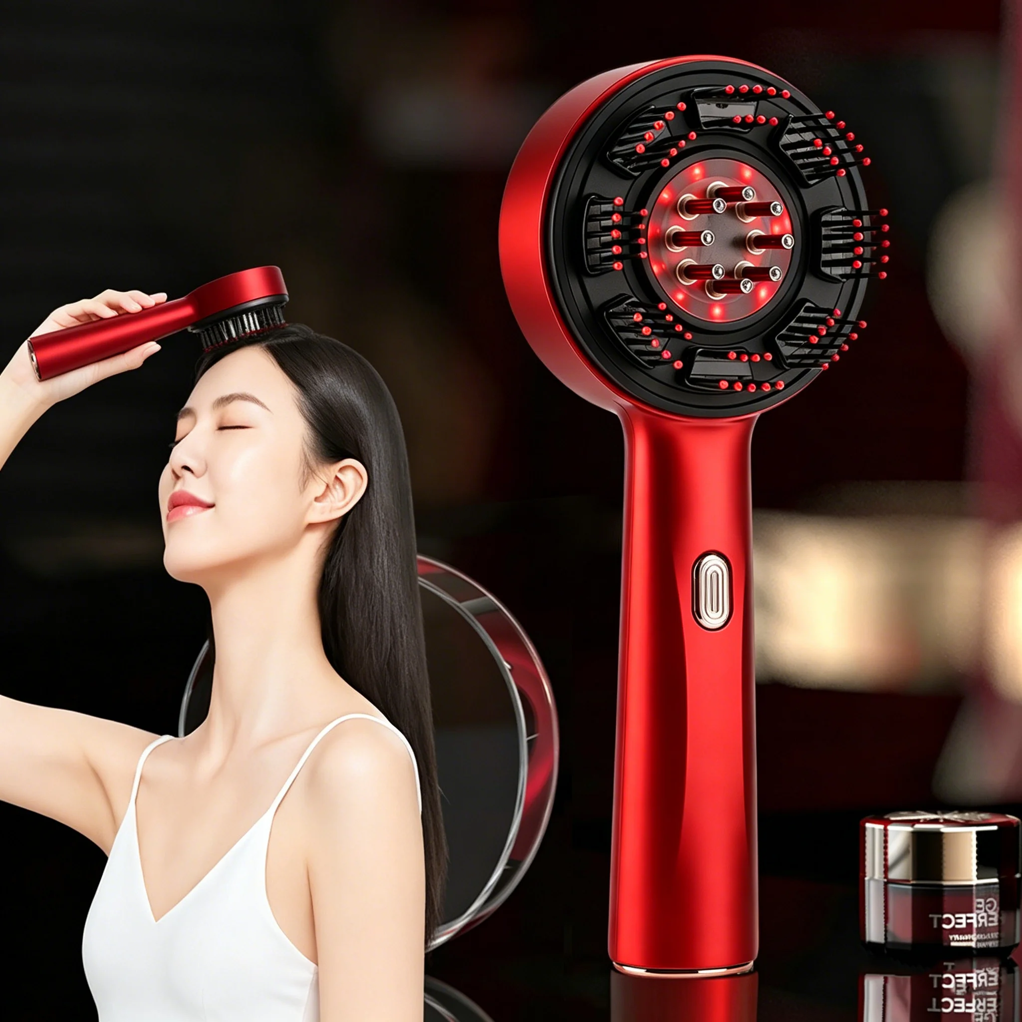 Pente Massageador Elétrico Por - Hair Care For Hair Loss avaliação e preço