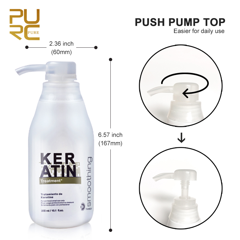 PURC-Tratamento Profissional d - Hair Care Keratin Shampoo avaliação e preço