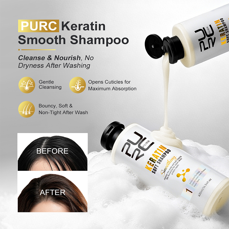 Conjunto de Tratamento Capilar - Hair Care Keratin Shampoo avaliação e preço