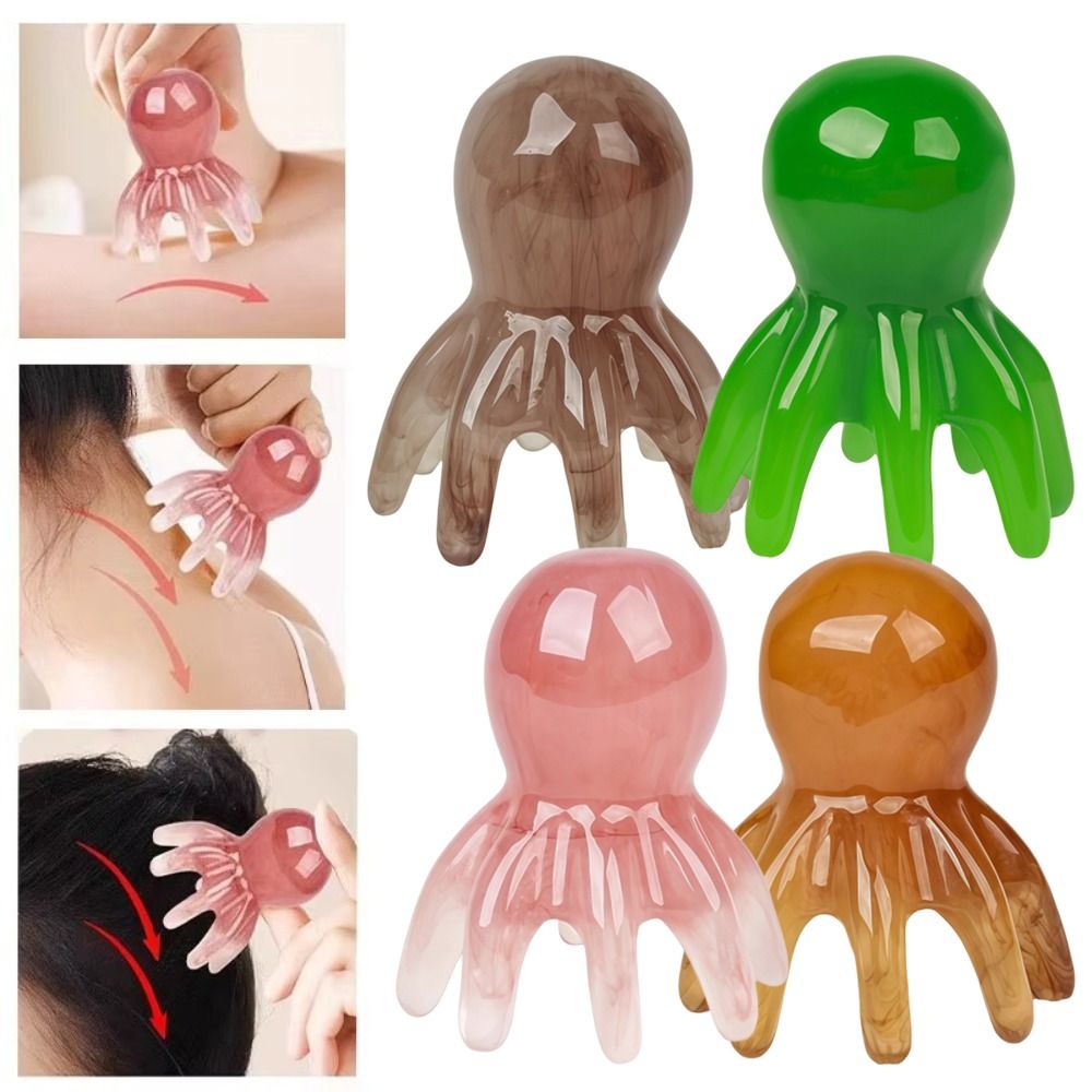 Pente Massageador Octopus de 8 - Hair Care For Hair Loss avaliação e preço