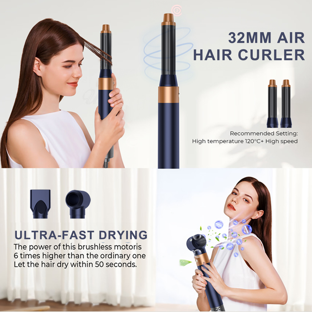 SMET Hot 7 em 1 iônico profiss - Hair Care Curly Hair avaliação e preço