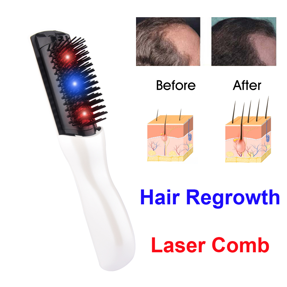Escova Elétrica a Laser para C - Hair Care For Hair Loss avaliação e preço