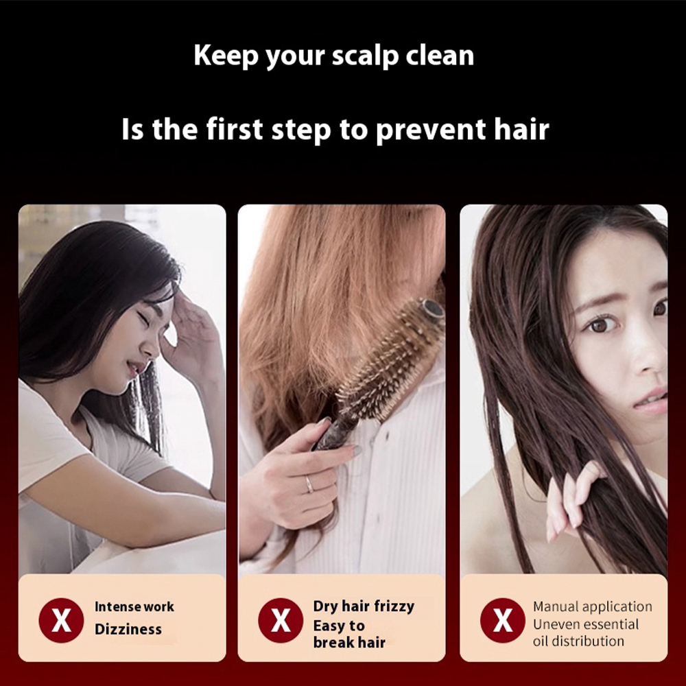 Escova de Massagem Elétrica co - Hair Care For Hair Loss avaliação e preço