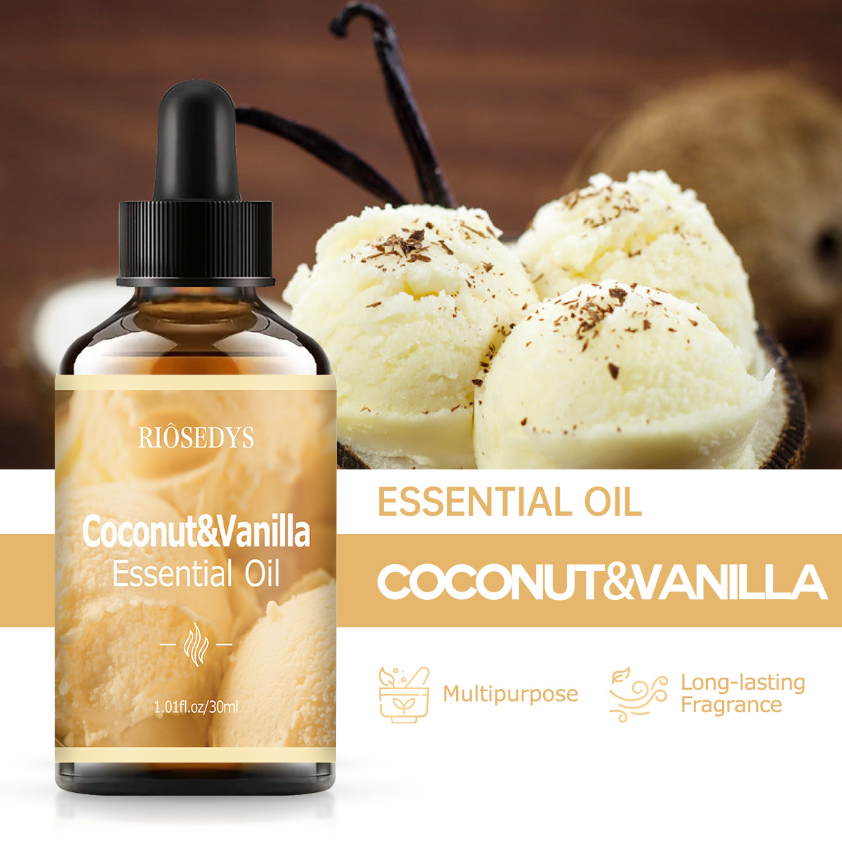 Óleo essencial de COCO E BAUNI - Hair Care Fragrance Essential Oil avaliação e preço