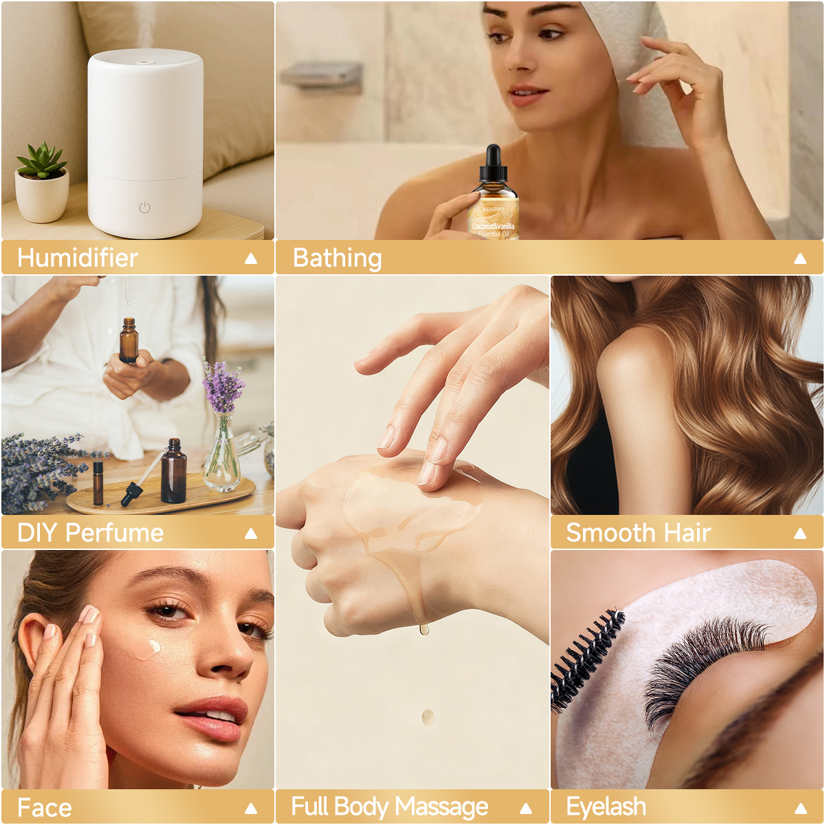 Óleo essencial de COCO E BAUNI - Hair Care Fragrance Essential Oil avaliação e preço