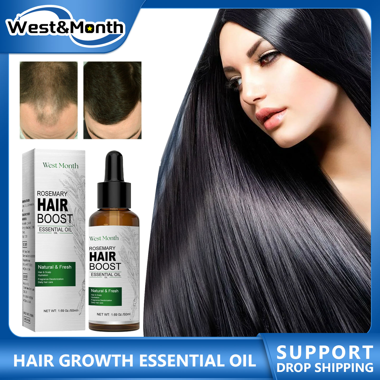 Óleo essencial para o crescime - Rosemary Hair Oil avaliação e preço