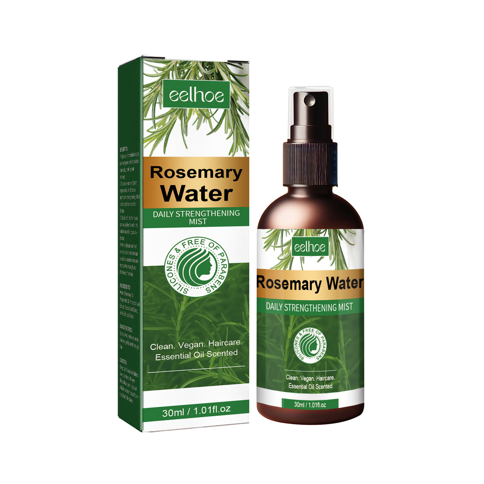 Spray de alecrim para cabelo,  - Hair Care For Hair Loss avaliação e preço