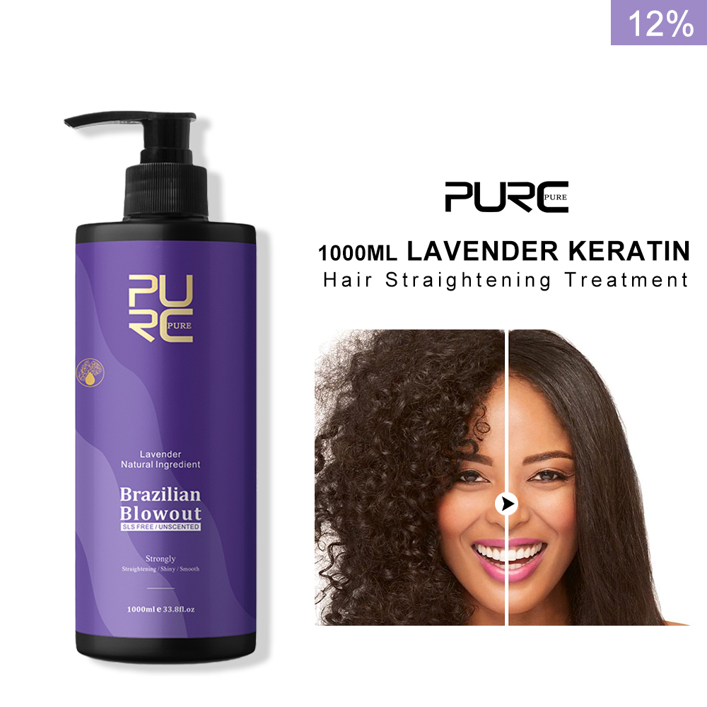 Purc lavanda 12% queratina bra - Hair Care Keratin Shampoo avaliação e preço